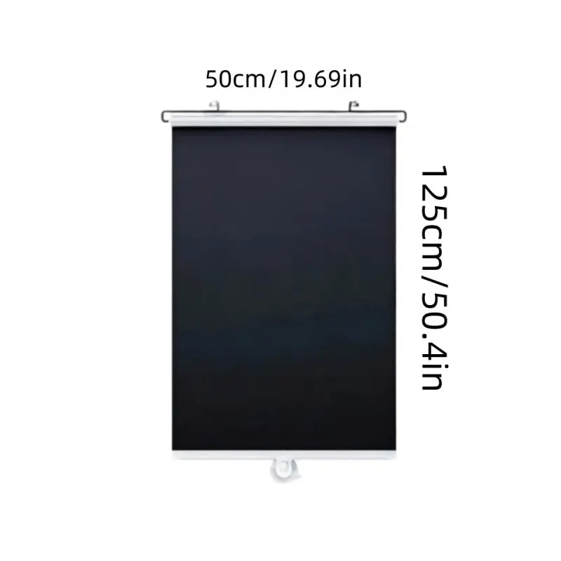Retractable blackout roller shades, UV-blocking roller shades, and easy-to-install thermal pull-down shades, suitable for windows, doors, and RVs, No Drill Window Shades, Lazy Blinds No Drill, Window Shade Cover