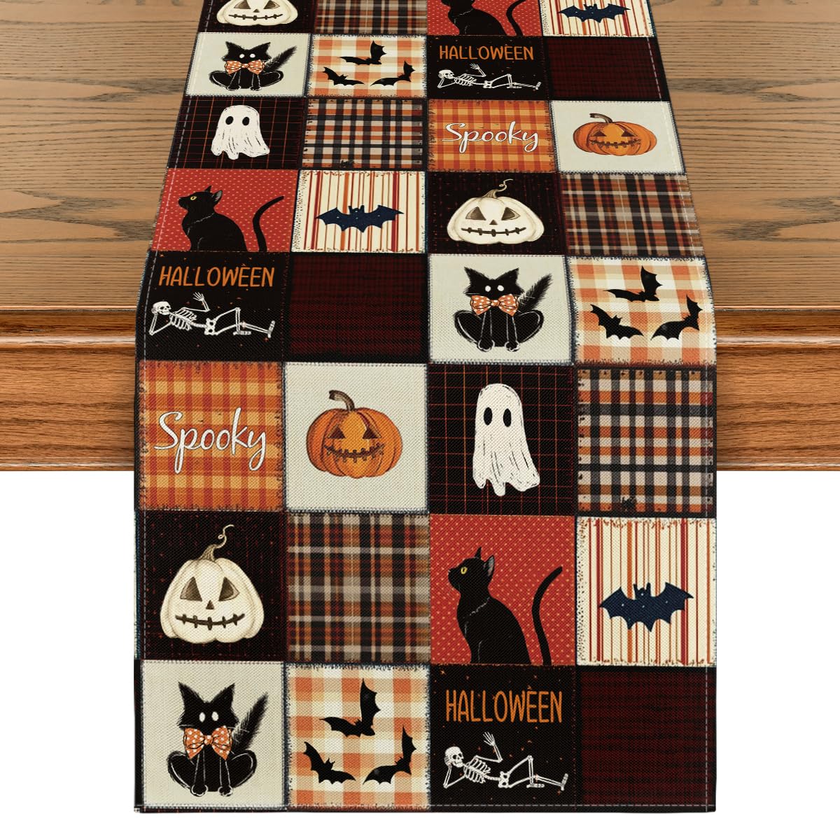 Artoid Mode 210 GSM Halloween Table Runner Home Party Decor 13x108 Inch