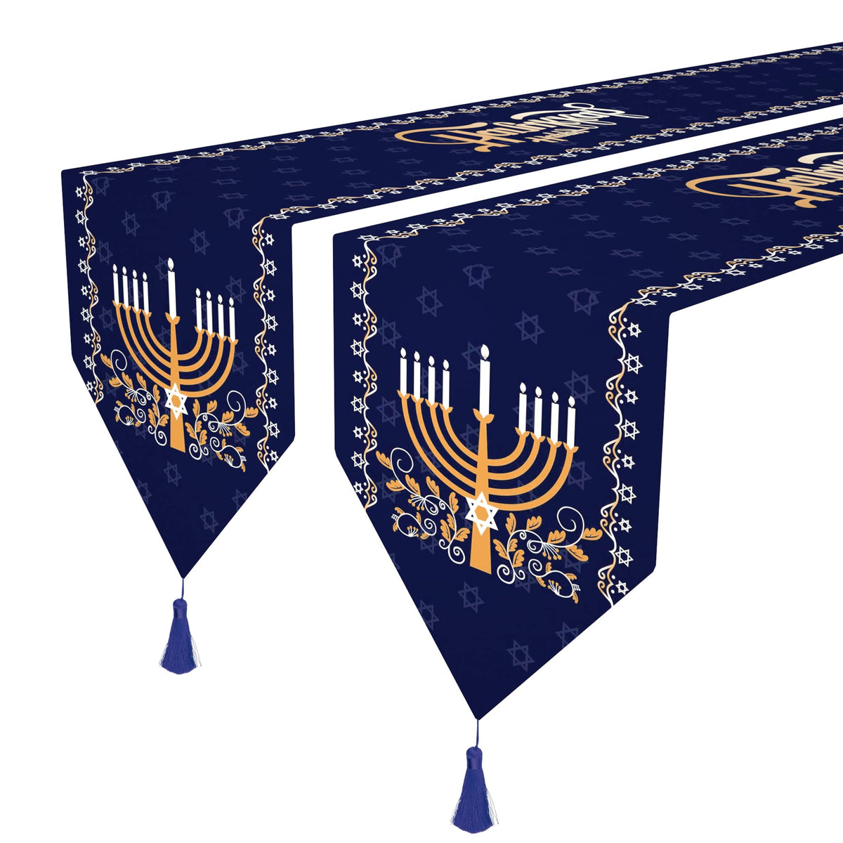 6 Pack 118'' x 12'' Oktoberfest Table Runner with Tassels