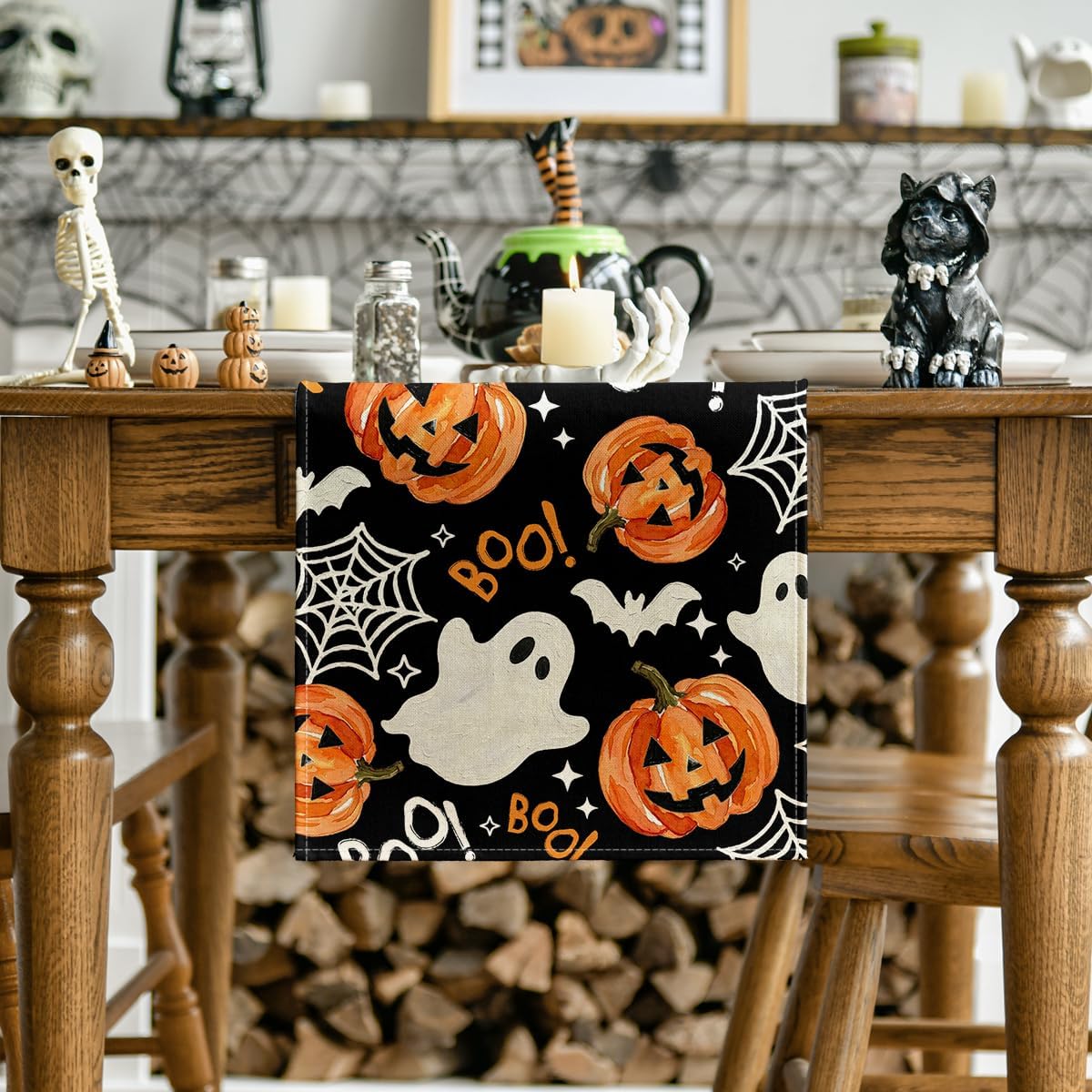 Artoid Mode 210 GSM Halloween Table Runner Home Party Decor 13x36 Inch