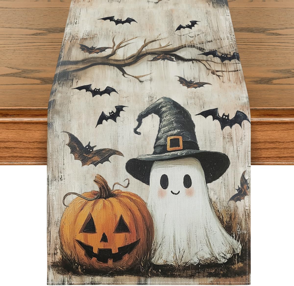 Artoid Mode 210 GSM Halloween Table Runner Home Party Decor 13x36 Inch