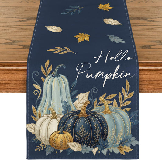 Artoid Mode 210 GSM Fall Table Runner Home Party Decor 13x72 Inch