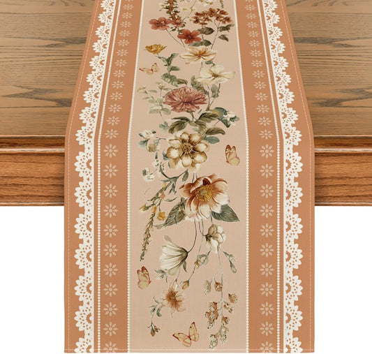 Artoid Mode 210 GSM Fall Table Runner Home Party Decor 13x72 Inch