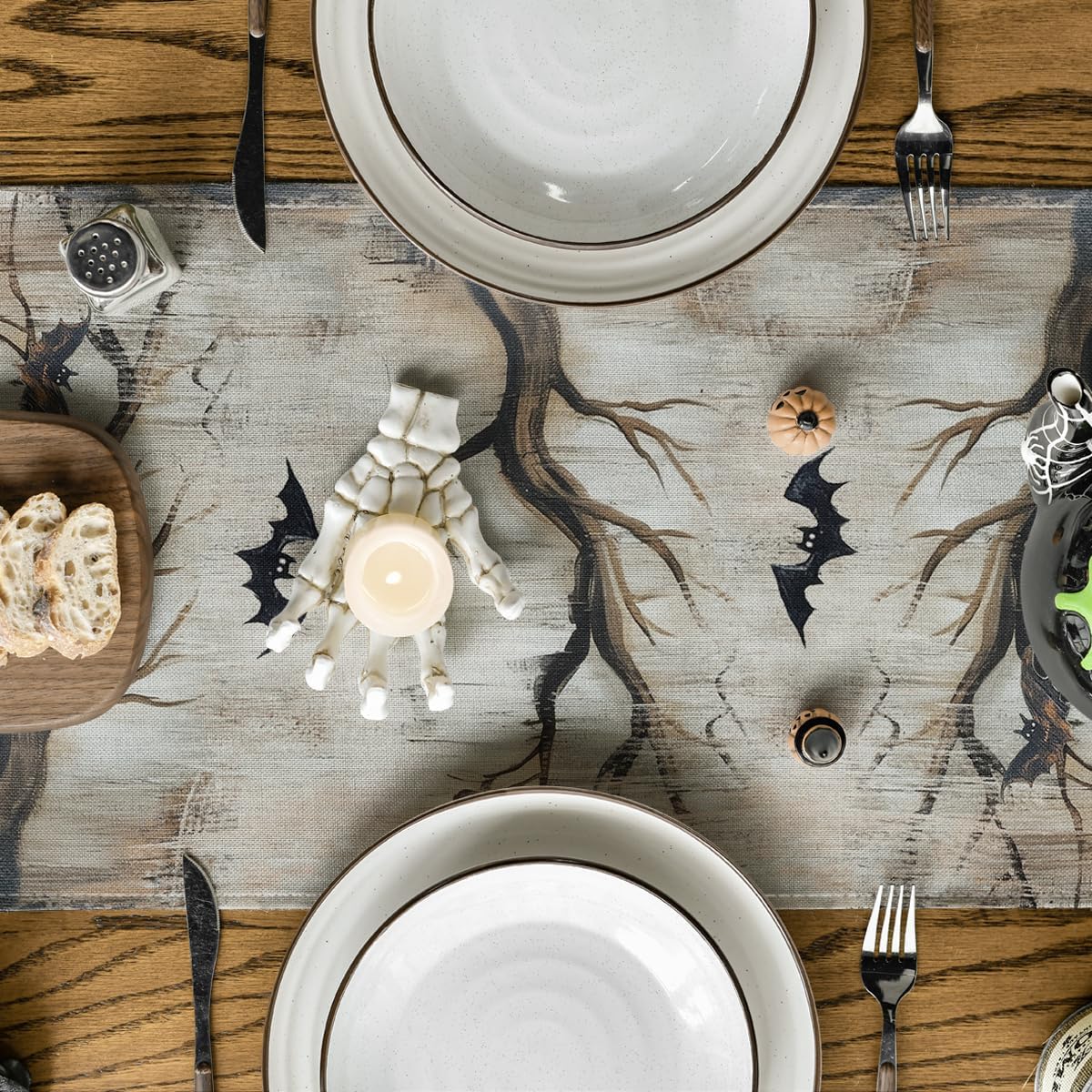 Artoid Mode 210 GSM Halloween Table Runner Home Party Decor 13x36 Inch