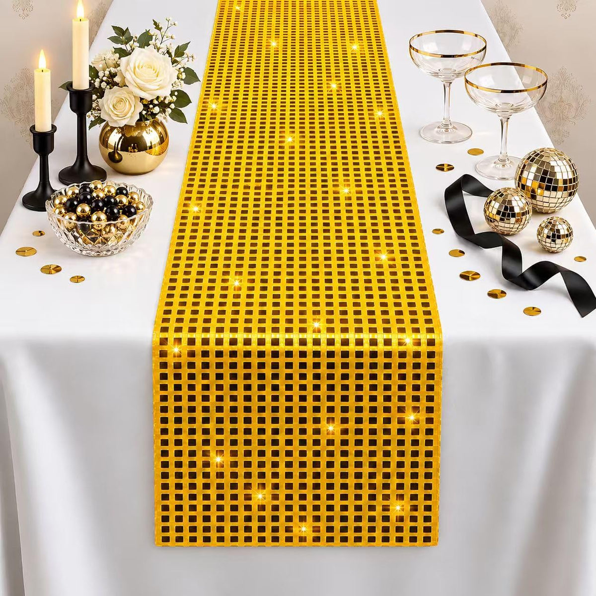 Thanksgiving Decorations - Fall Leaves Table Runner