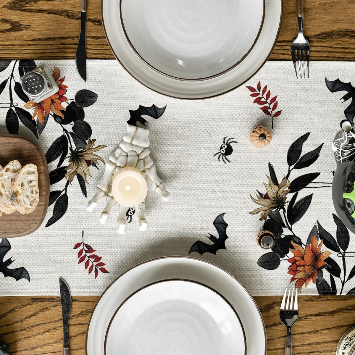 Artoid Mode 210 GSM Halloween Table Runner Home Party Decor 13x72 Inch